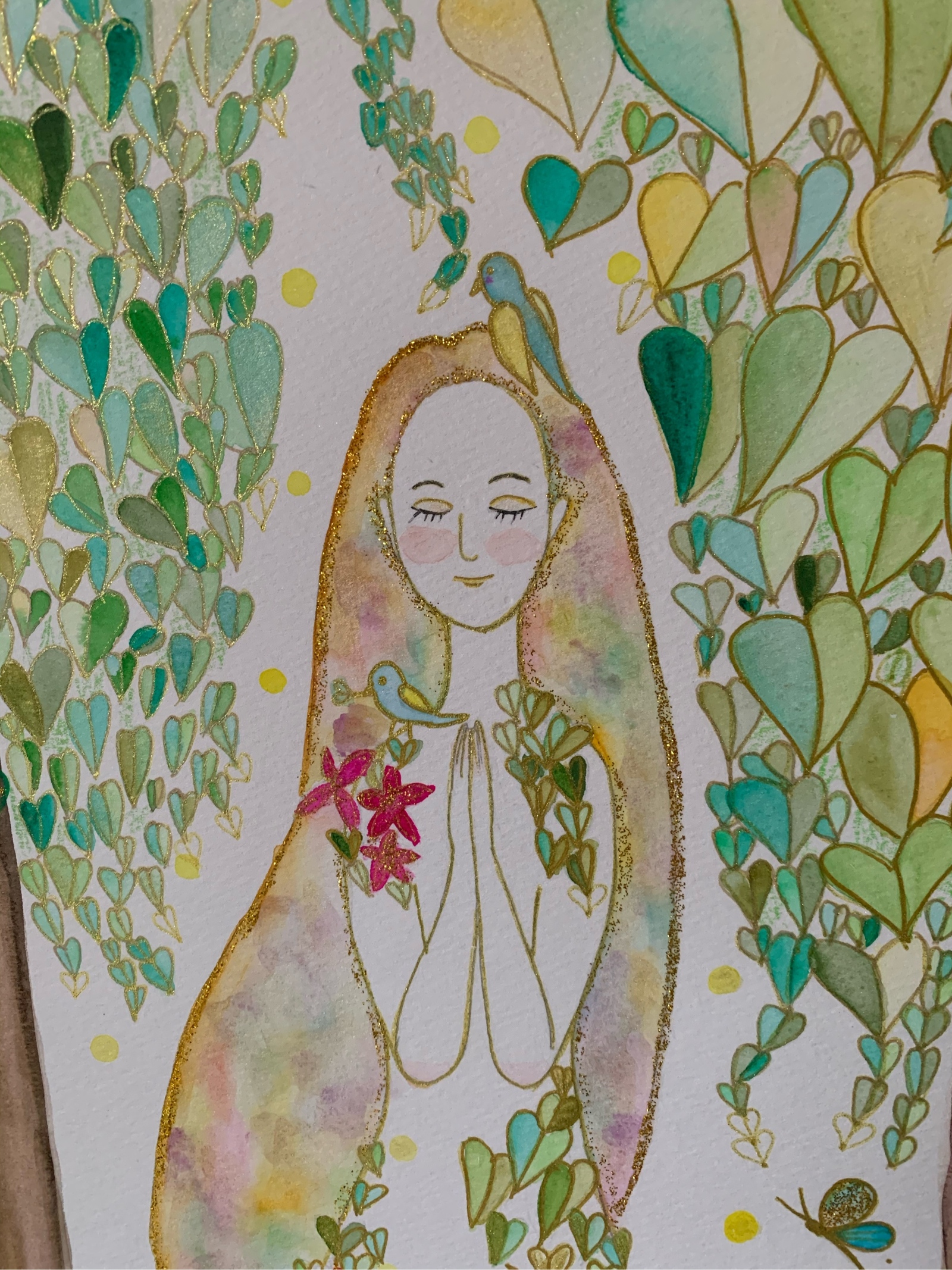 木々の中の乙女 7,600円