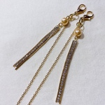 3連チェーン パール Earring マスクストラップ / グラスコード