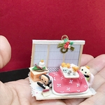 ■オーダー可■ミニチュア　ロボさんのお正月　ハンドメイド