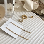 ゴールドチェーンピアス/イヤリング