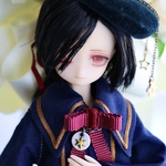 HIKA＊LINCO 1/6カスタムピュアニーモ用白肌ヘッド　悪魔な貴公子くん
