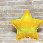 限定SALE!!【ラスト1点】再販♡スタークッション　★星座柄 yellow★　星型クッション