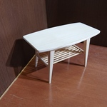 ミニチュア家具　1/4ソファーテーブル　ローテーブル