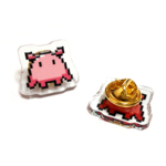 メンダコ～ずピンバッジ