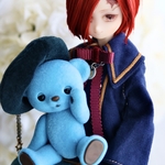 HIKA＊LINCO 1/6カスタムピュアニーモ用白肌ヘッド　ハートくん