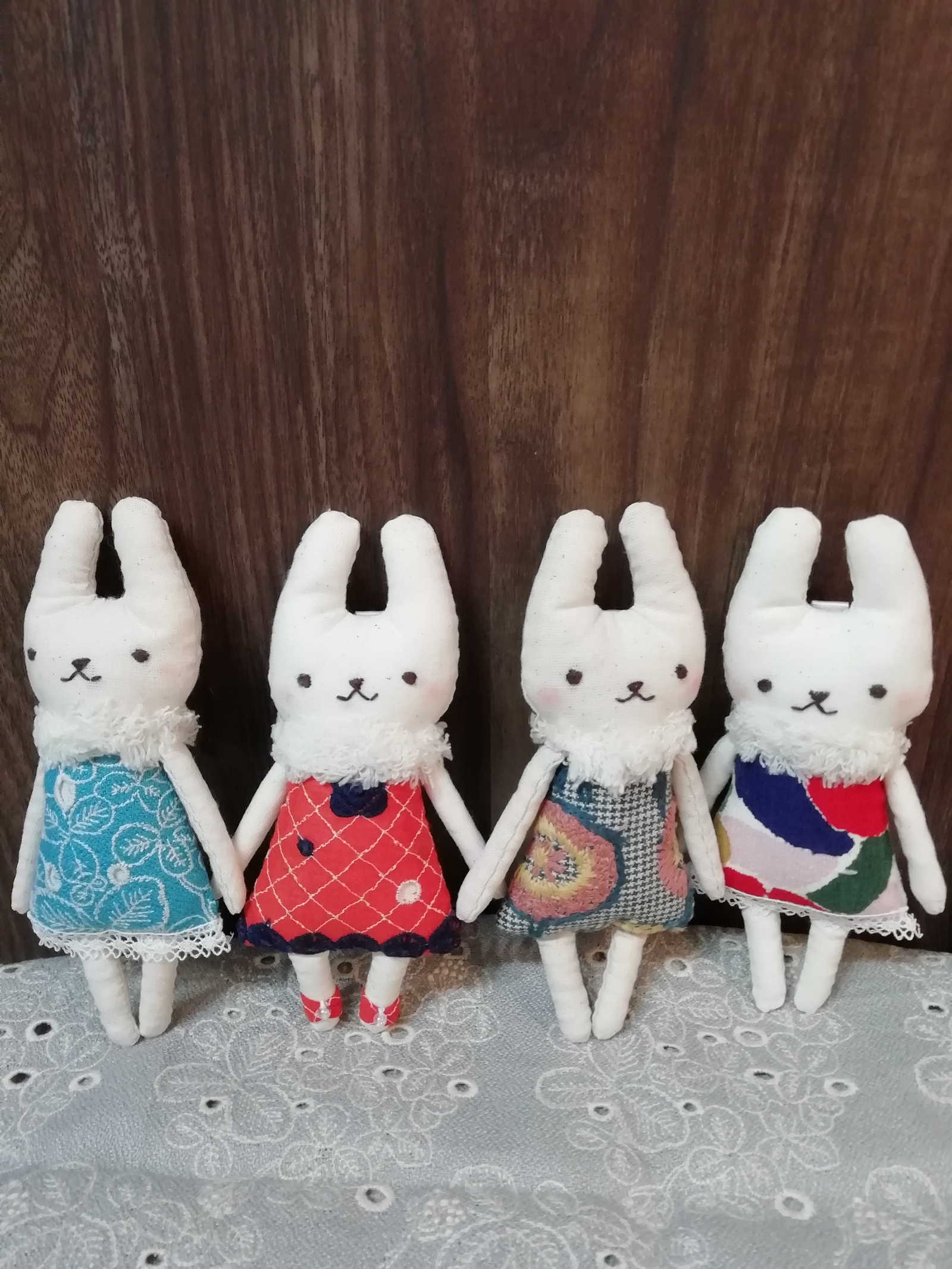 ミナペルホネン ぬいぐるみ ほのぼのうさちゃん ラッキーチャーム ミナペルホネン ぬいぐるみ ほのぼのうさちゃん ラッキーチャーム