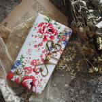 ★台湾花布★手帳型スマホケース(全機種対応)№9【受注製作】