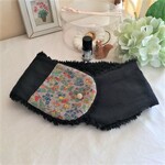 Libertyふんわりあったか大人乙女のプチマフラーorネックウォーマー＊リバティフラワー*フルーツ*ストロベリー