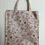 「K様オーダー品」マチ付きバッグ*リバティ*Garden*ピンク33×30×5