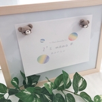 【受注製作】強力磁石ミニくまマグネット2set