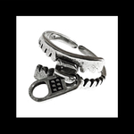 再販 silver925【zipper_chuck RING】ジッパー シルバー チャック パンク ロック メンズ ユニセックス  ゴシック 病みかわいい ヴィンテージ  アンティーク リング 指輪