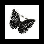 再販 silver925【butterfly_Solid RING】蝶  バタフライ  シルバー 量産型 パンク ロック メンズ ユニセックス  ゴシック 病みかわいい アンティーク リング 指輪