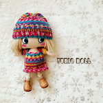 受注製作❤︎イーマリーちゃん❤︎のニットワンピと帽子のセット❤︎