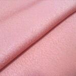 桃色 色無地 正絹紋意匠 丹後ちりめん No.133-2 左袖後ろ部分【100cm×38cm】振袖の解き 和布 リメイク素材 silk100%