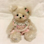 ⁂幸運を呼ぶテディベア❁︎Pink rose　B❁︎18㎝～