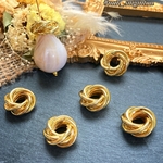 New【4pcs】ゴールド❤︎５連リングスペーサー
