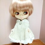 Cherry様ご予約品※ブライスアウトフィット※1/6ドール服※ポンチョ