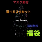 送料無料🔴マスク素材選べる2021福袋３点セット　Tiara88 