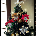 クリスマス限定送料無料・受注生産・しましまロゼット