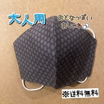 【送料無料】☆ハンドメイドマスク大人用☆
