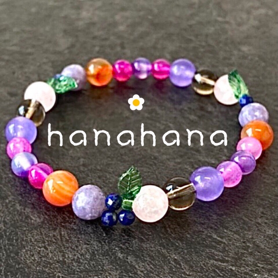 はなはな ブレスレット パワーストーン お花畑 果実のブレス 