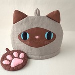＊オーダーIaira様＊猫のティーコゼ（リネン）他