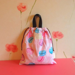マカロン 手提げ巾着♡体操服入れにも