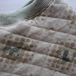 【3S】ワンダフク☆ドッグウエア～秋冬キルトニット・パンダ