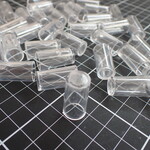 訳あり20個【28】送料無料！ミニチュア 花瓶　フラワーベース　ゾンビグラス コリンズグラス