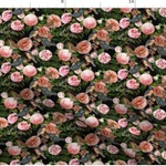 New 芍薬 ボタン ピオニーと鳥 花柄  生地 輸入生地 