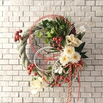 〈翌日発送〉新作＊和モダンお正月飾り 〈小菊〉