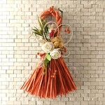 〈翌日発送〉New year wreath 〈タッセル ソラフラワー〉〉