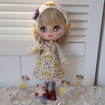  ＊ミディちゃんおしゃまなワンピース＊４点セット＊122605＊ブライスアウトフィット＊