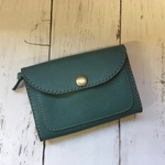 OSRI.様専用＊レザーミニ財布＊ターコイズ