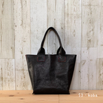レザー シンプルトートバック ブラック
