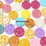 【送料無料】Smile  ニコちゃん  カラーチャーム  ランダム4color8pcs