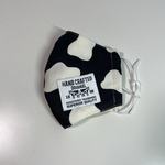 送料無料 🐄 モーモーマスク 立体マスク 黒地