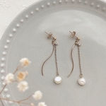 淡水パール *:.。ゆらゆら pierce/earring