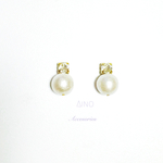 Jewel ×  Pearl 〜シンプルピアス〜