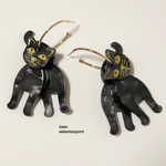 プラプラ猫さんのフープピアス