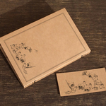 ブックカバー＆しおり☆豆狸の大掃除