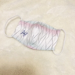 和柄　蝶 子供用マスク　