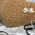 キッズ用🐻テディボア／フワフワもふもふのマスク