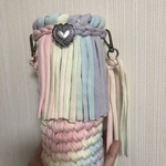 オーダー専用　yusu0206様専用　レインボーペットボトルホルダー