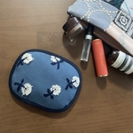 たまごティッシュケース　skip blue mina perhonen