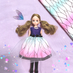 131【再販31】リカちゃんワンピース☆ハンドメイド 