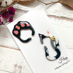 NEKOSAMAイヤーカフ withあんよ