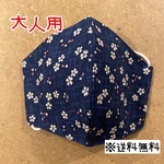 【送料無料】☆ハンドメイドマスク大人用☆