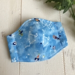幼児用立体ガーゼマスク　　宇宙