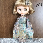 No.70 アイシードール　ネオブライス振袖　辻ヶ花柄薄茶